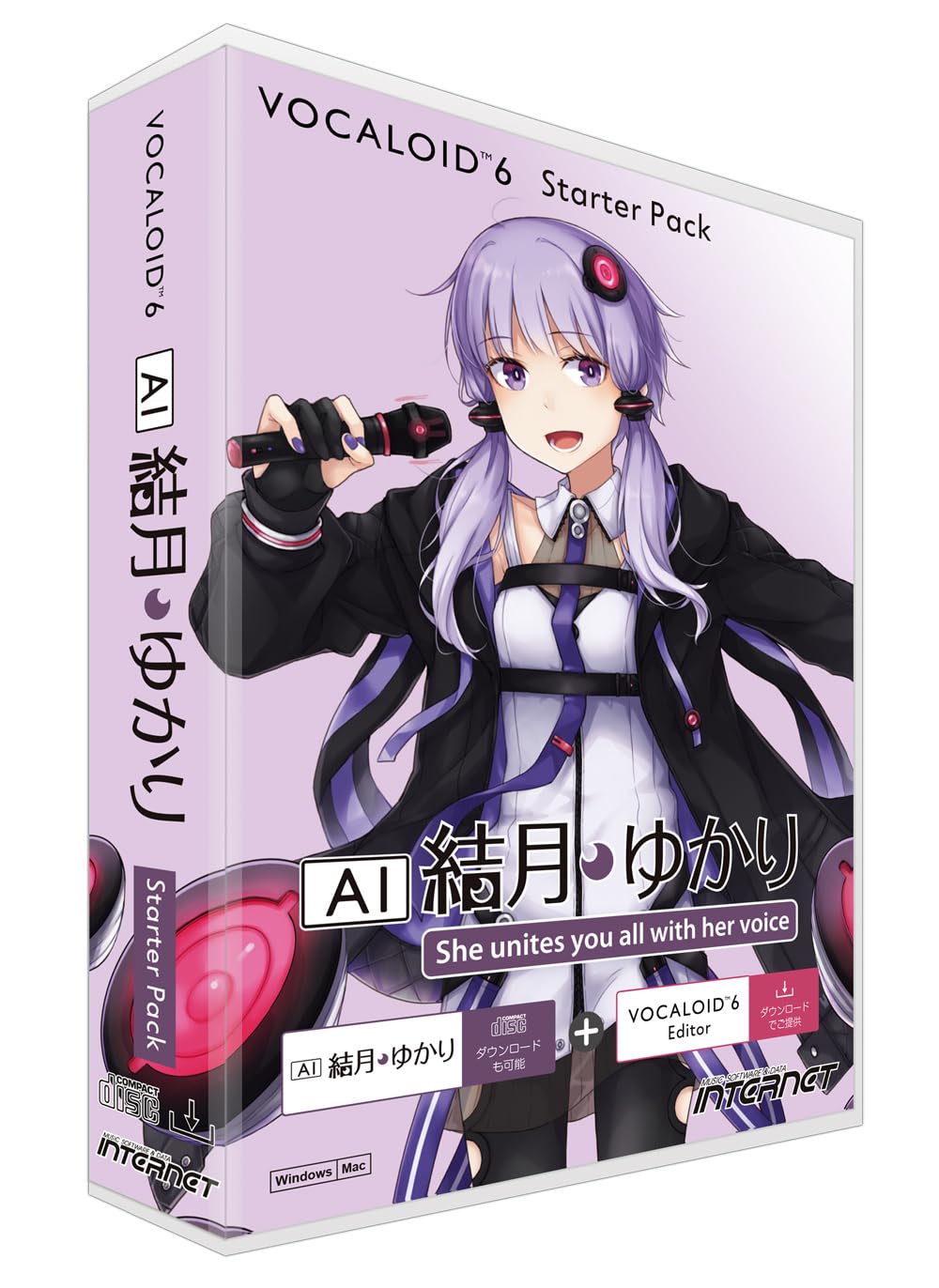 Amazon.co.jp: VOCALOID6 StarterPack AI 結月ゆかり : 楽器